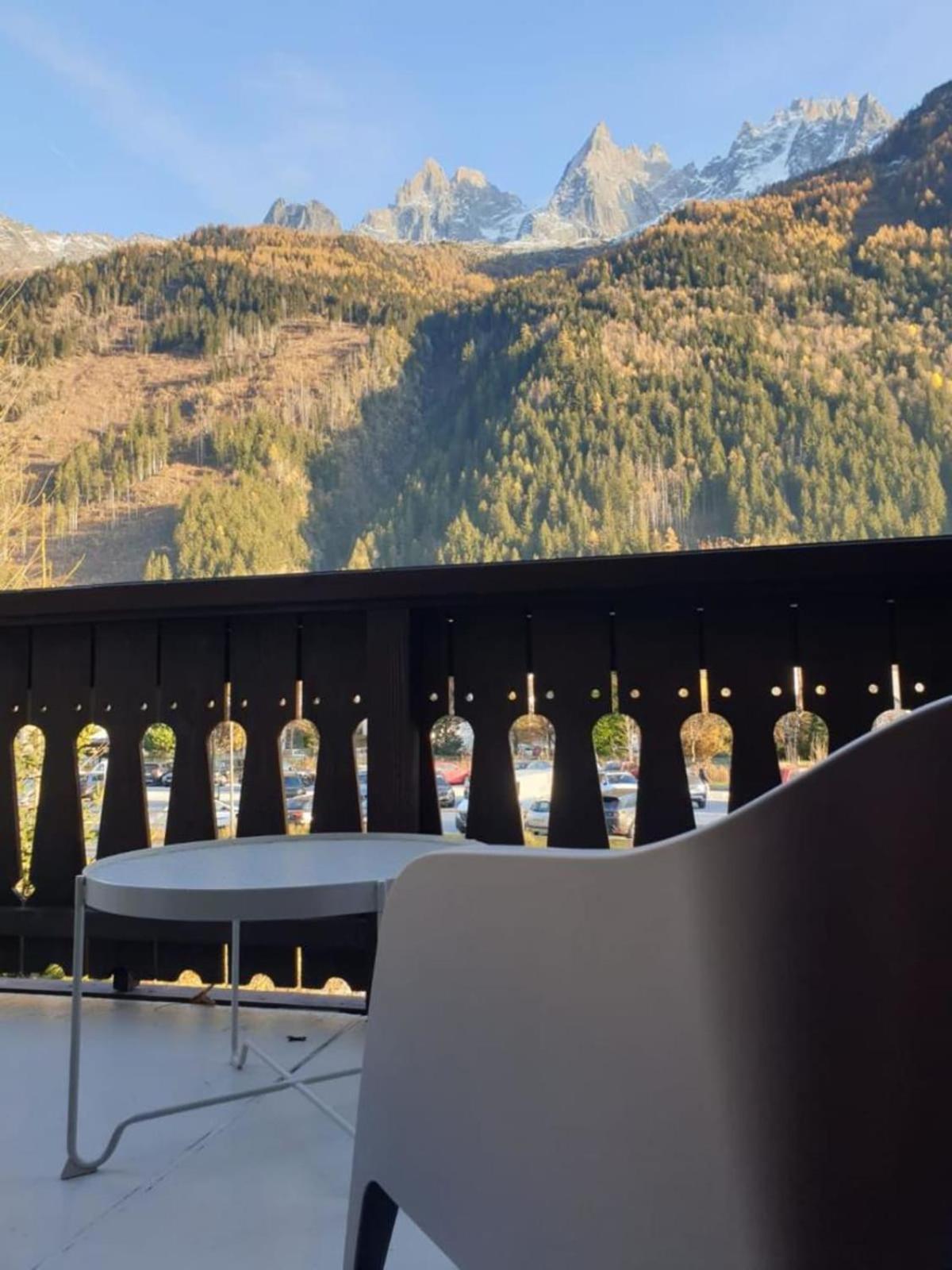 Mont Blanc View Apt In The Heart Of Σαμονί Εξωτερικό φωτογραφία